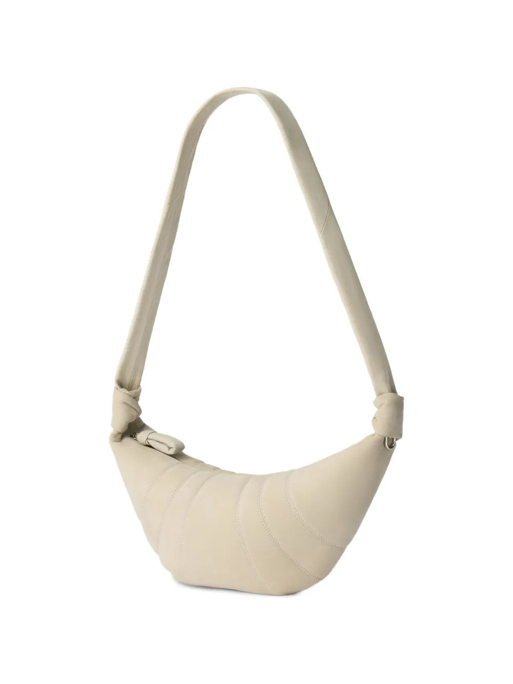 Tan bag, front view