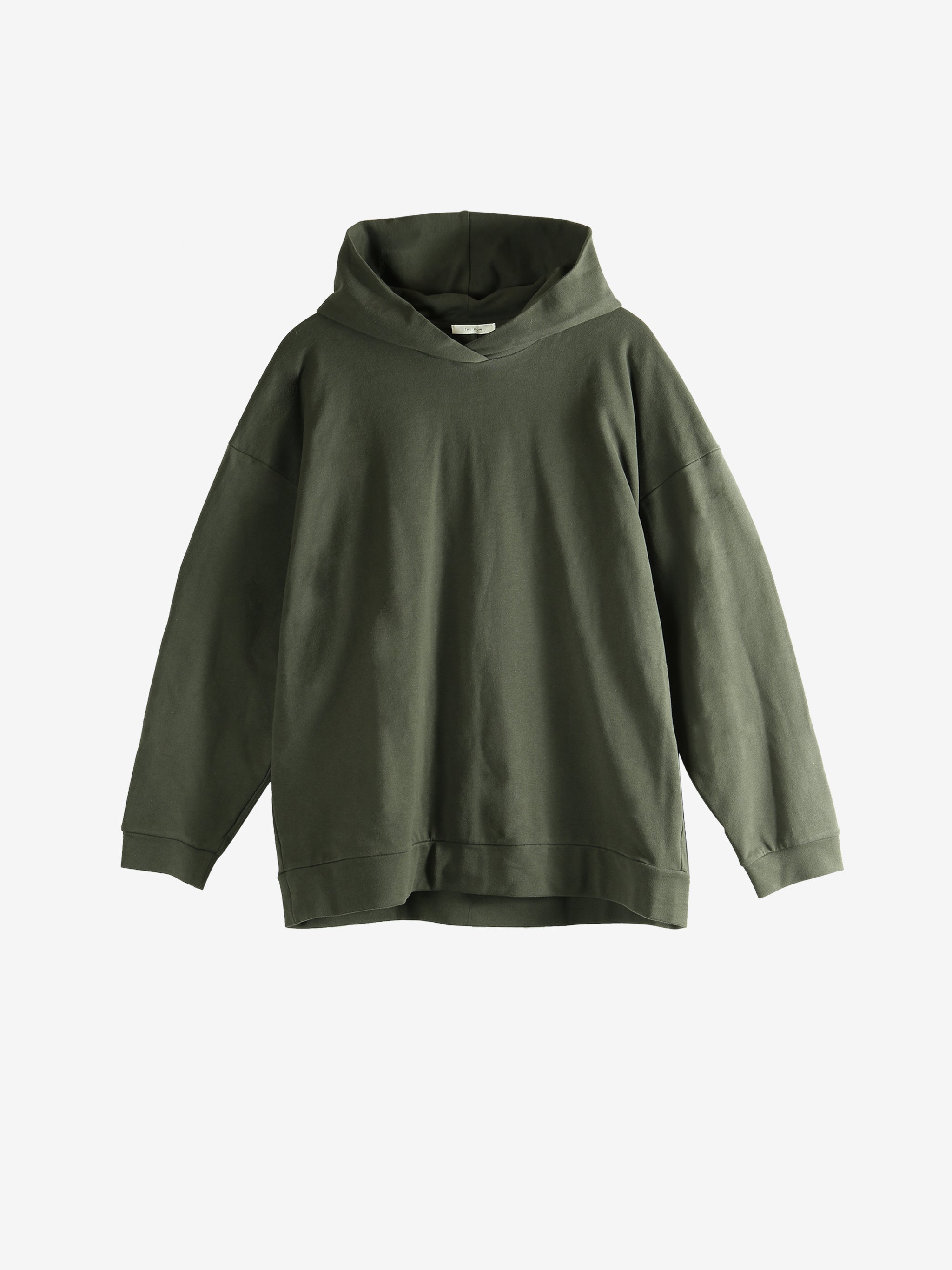 Green sweatshirt, front view