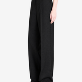 Black pants, full body view