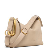 Tan bag, side view