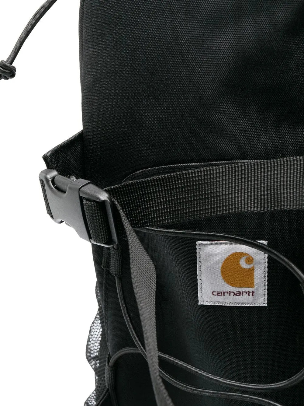Close up of Black bag, showing detail