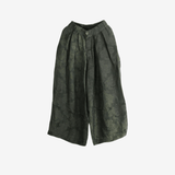 Green pants, front view
