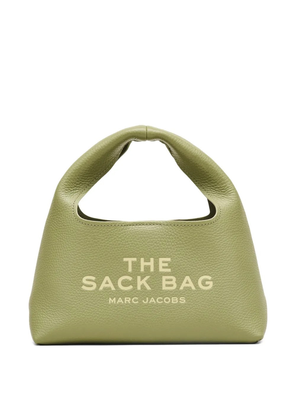 Green bag, front view