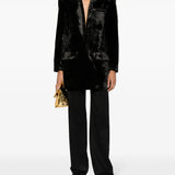 Black jacket, full body view