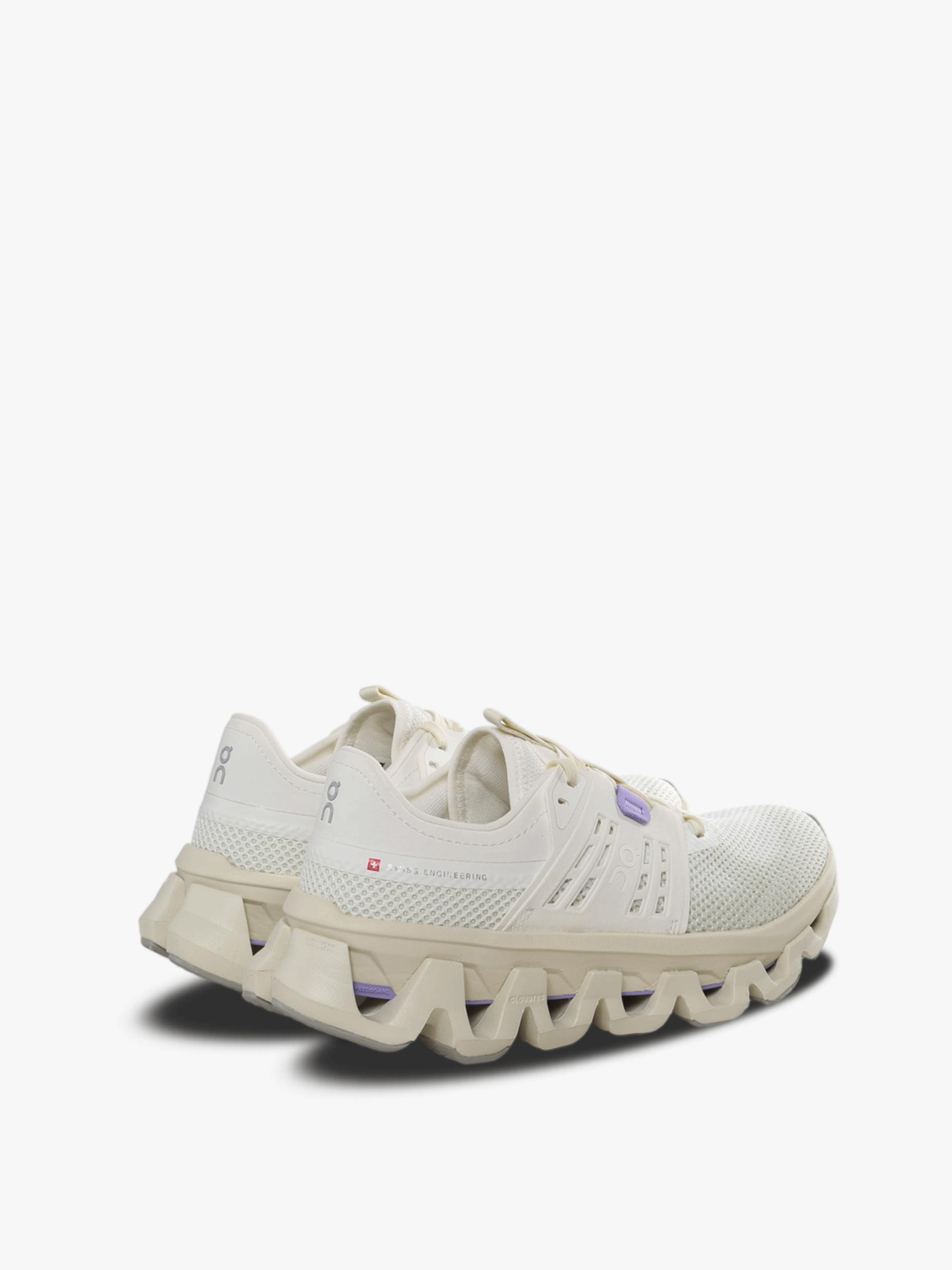 White shoes, back view