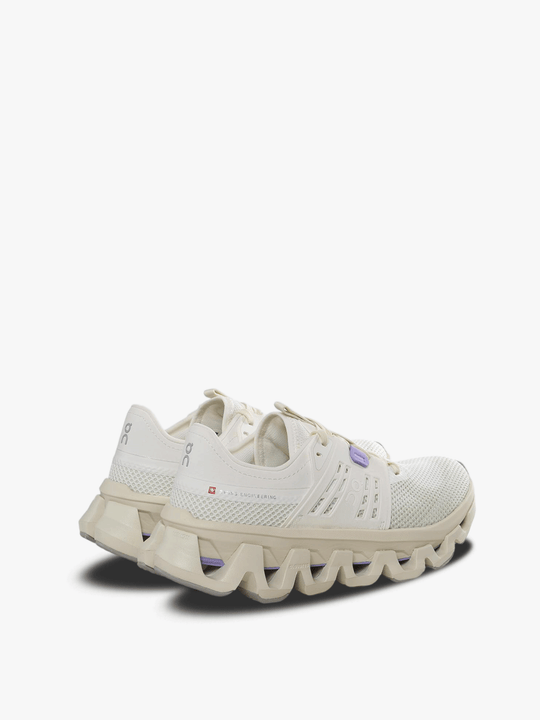 White shoes, back view