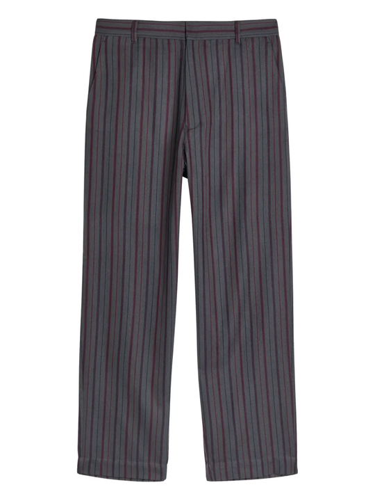 grey pants, front view