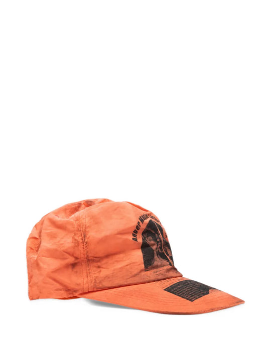 Orange hat, front view
