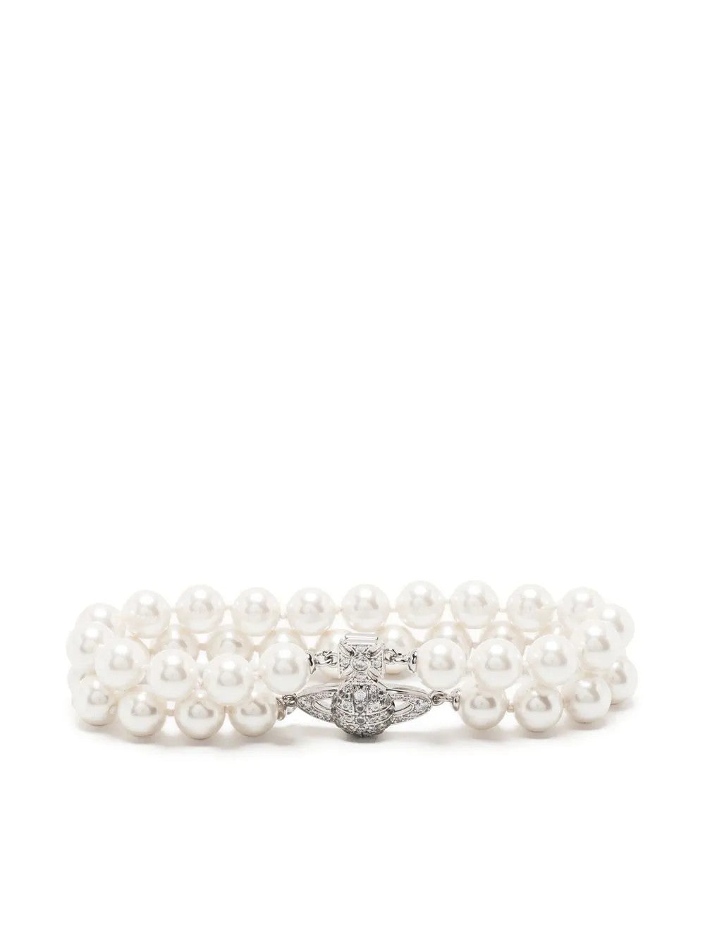 White jewelry, front view