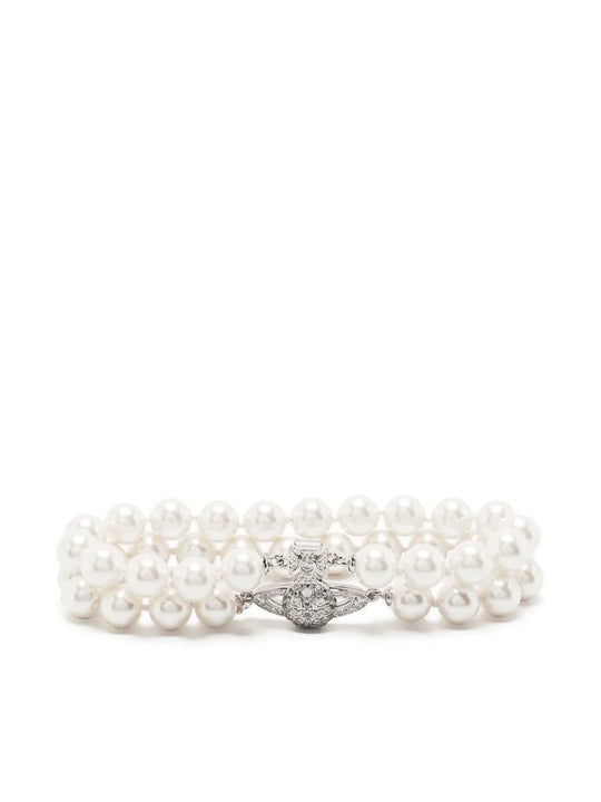 White jewelry, front view