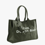 Green bag, front view