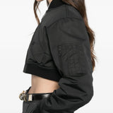 BALENCIAGA - Women Cropped Bomber