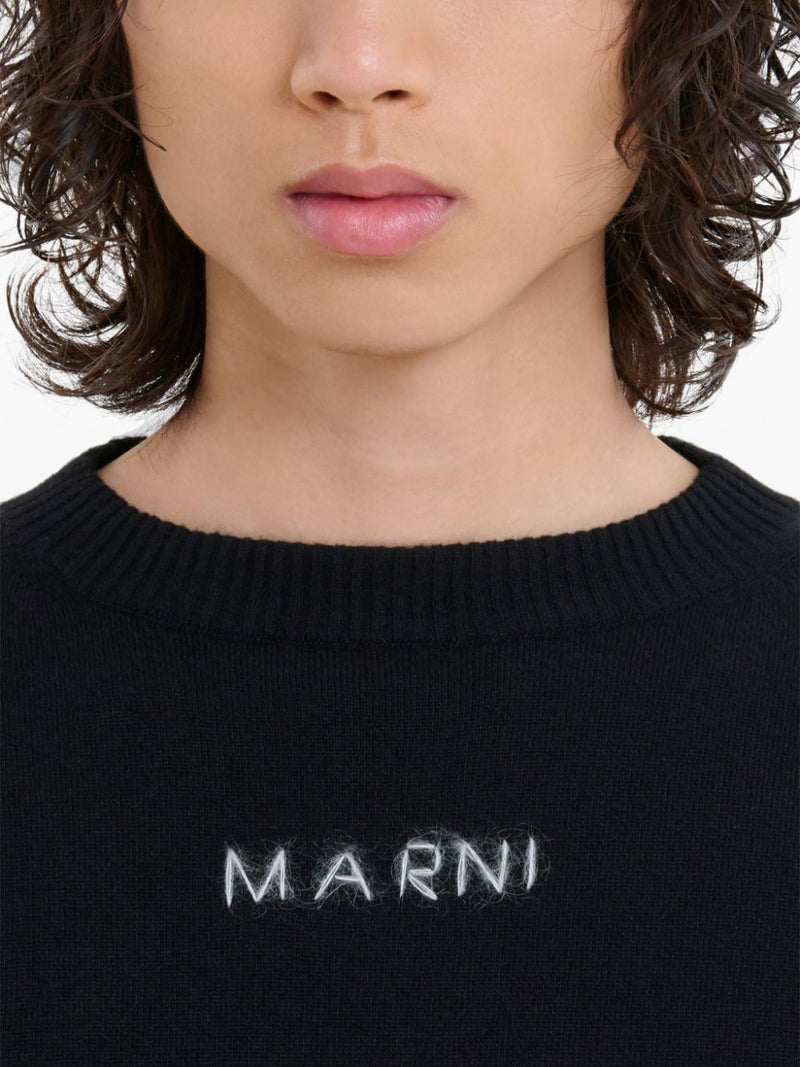 MARNI - Men Logo Roundneck Sweater