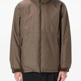 Brown jackets worn by a person, showing the jackets fit