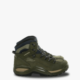 Green sneakers, front view