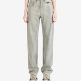 Grey pants, full body view