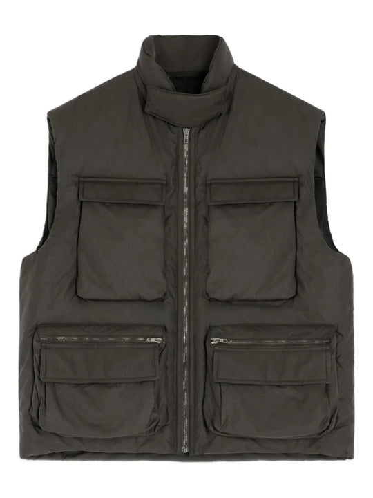 Brown coat, front view