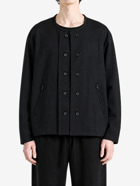 Black jacket, full body view