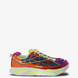 Orange shoes, front view