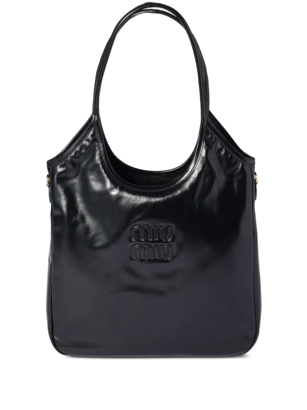 Black bags, front view