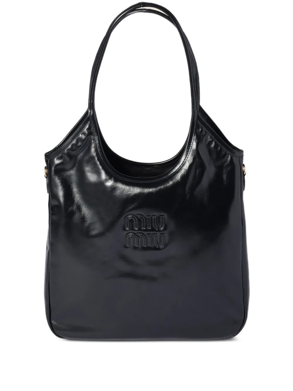 Black bags, front view