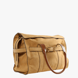 Tan bag, side view