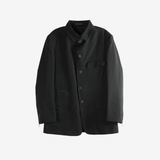 Black jacket, front view