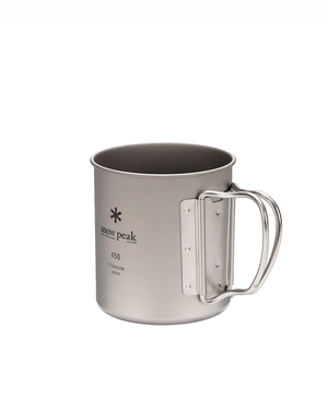 SNOW PEAK - Ti Single Wall 450 Mug