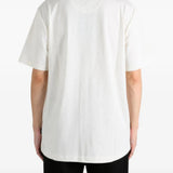 Tan shirt, full body view