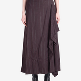 Y'S - Women O-L Drape Flare Pant