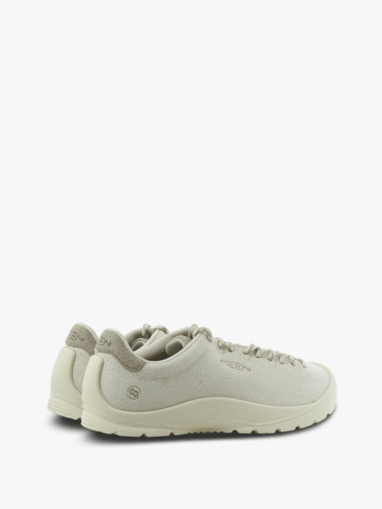 Tan shoes, side view