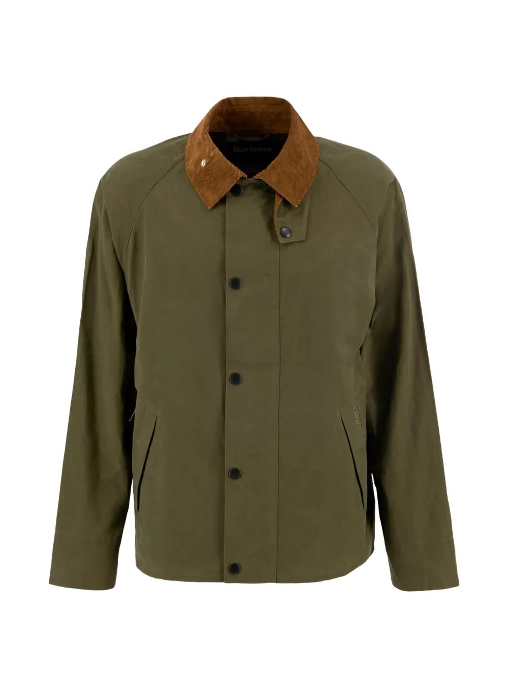 Green jacket, front view