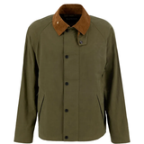 Green jacket, front view