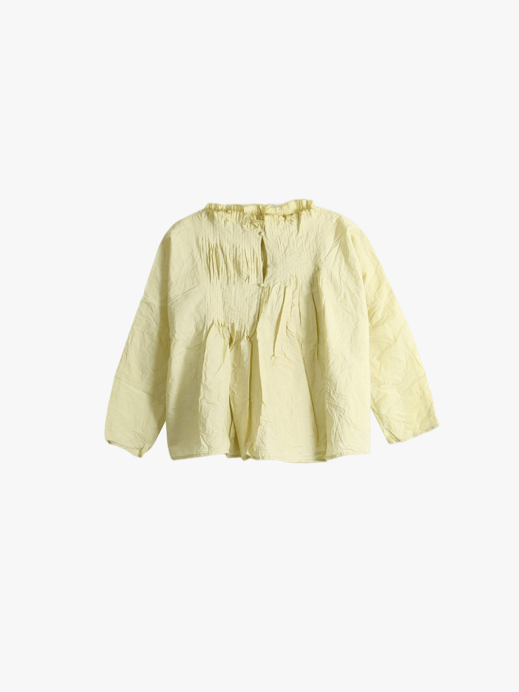 Tan shirt, front view