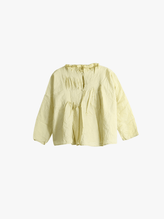 Tan shirt, front view