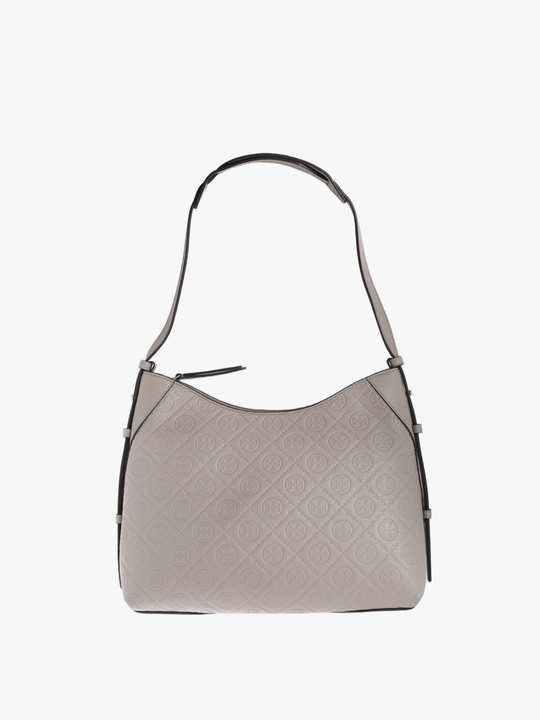 Tan bag, front view