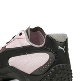Pink shoes, back view