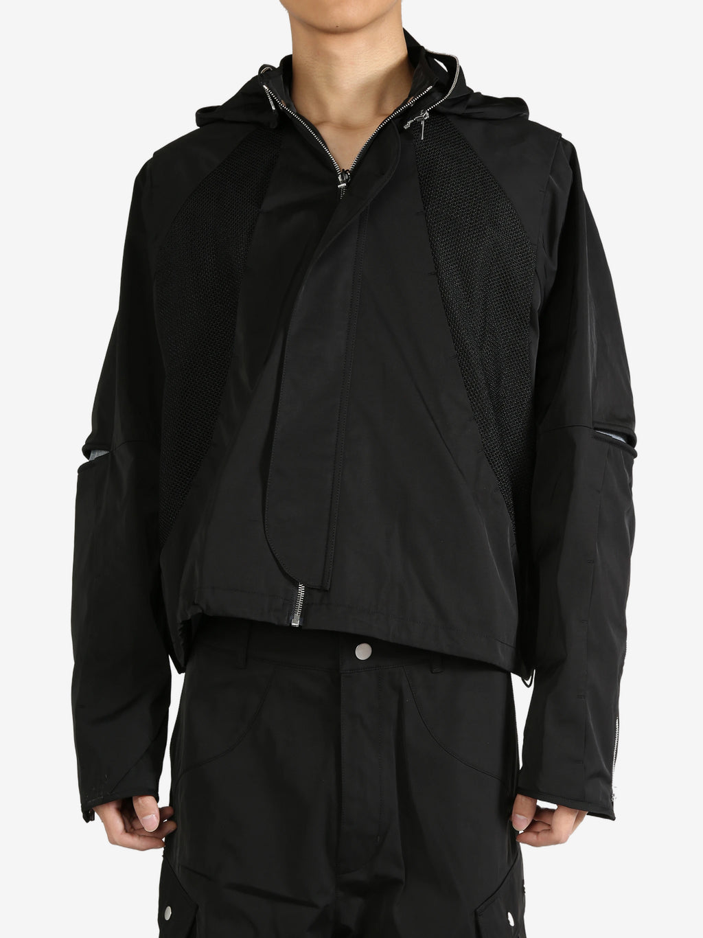 FFFPOSTALSERVICE - Men Parachute Hooded Jacket V2