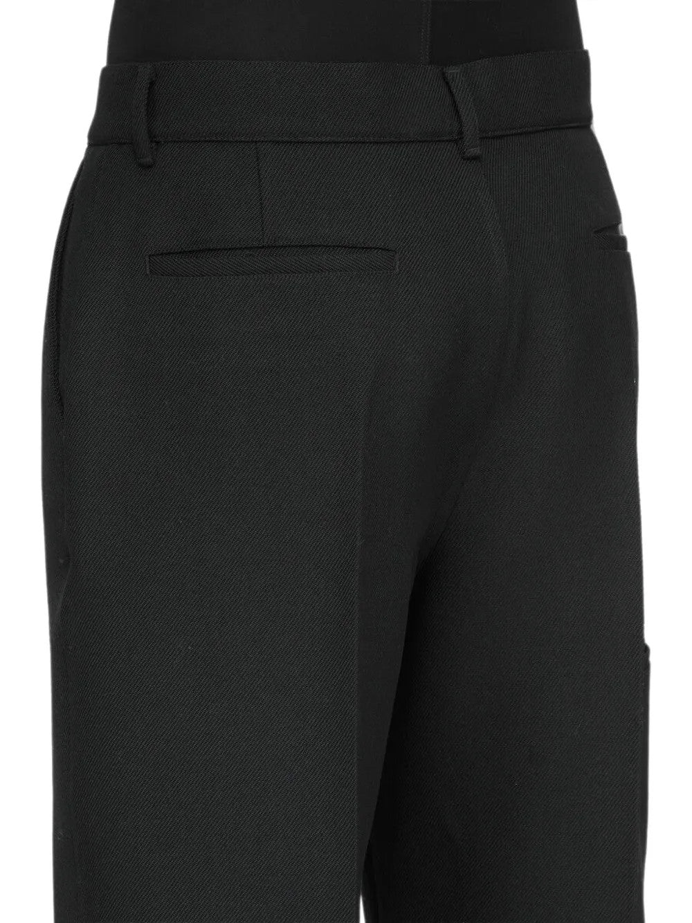 Black shorts, front view