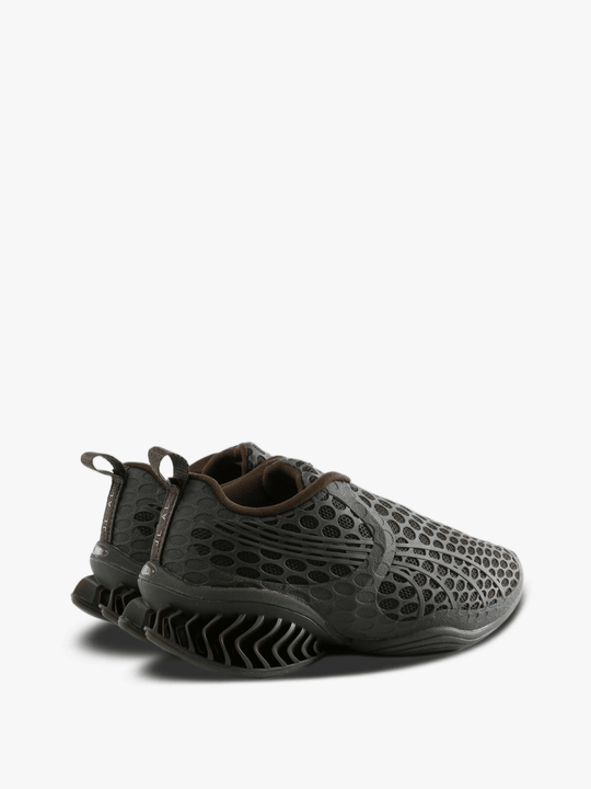 Brown shoes, side view