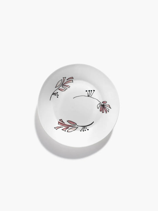 Pink plate,front view