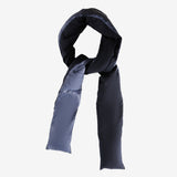 Navy scarf, front view