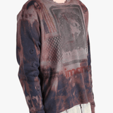 Grey top worn by a person, showing the top's fit