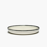ANN DEMEULEMEESTER X SERAX - 27CM Bowl WHITE/BLACK VAR A DÉ(SINGLE)