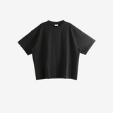 Black t-shirt,front view