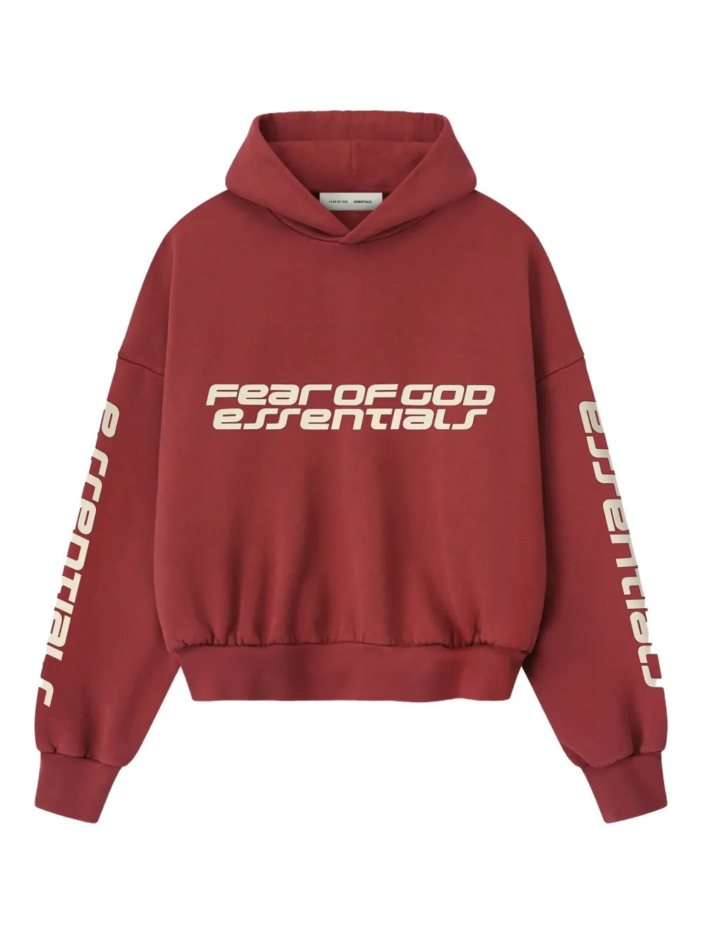 Red hoodie, front view