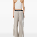 Tan pants,full body view