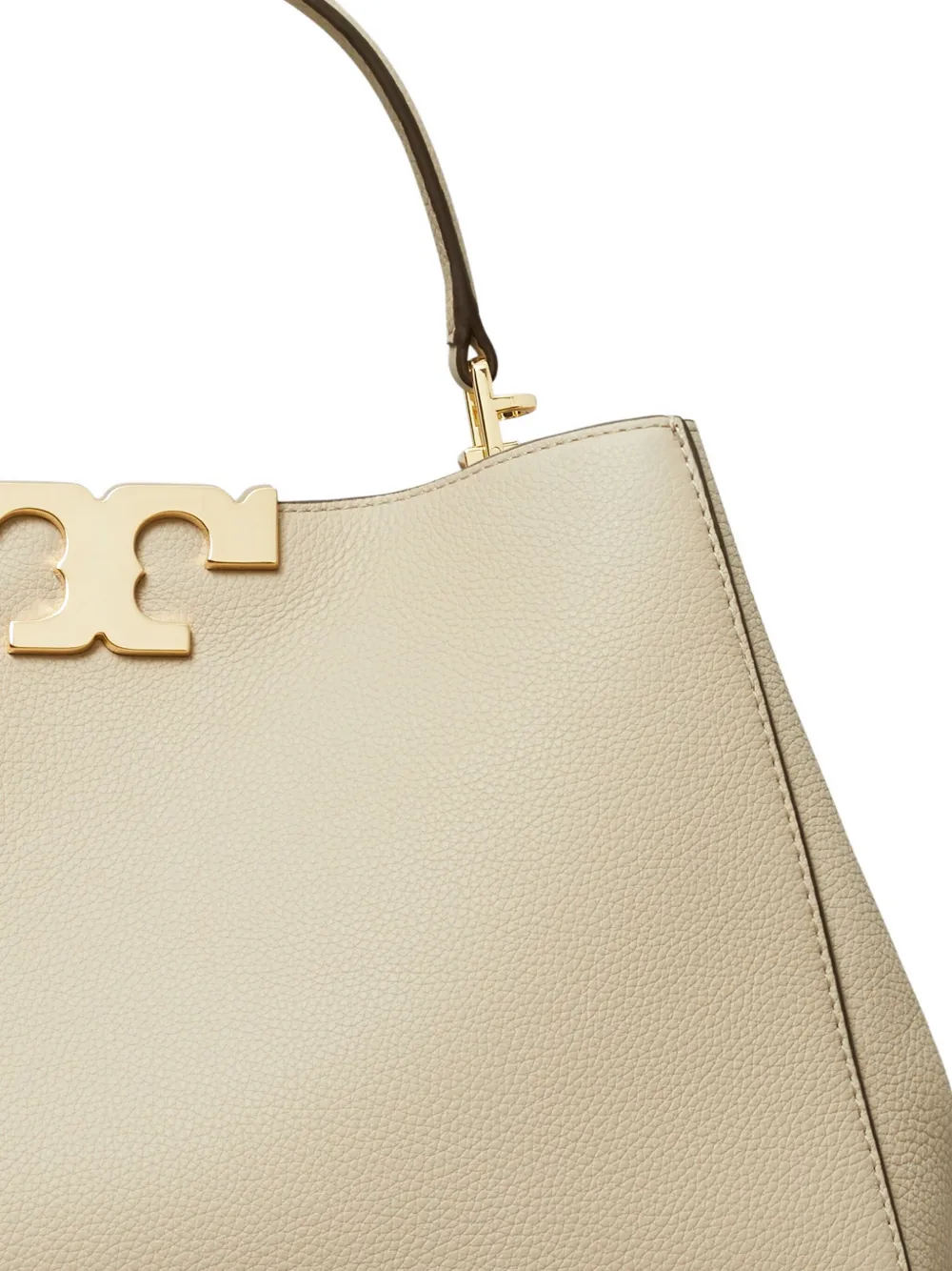 Tan bag, front view