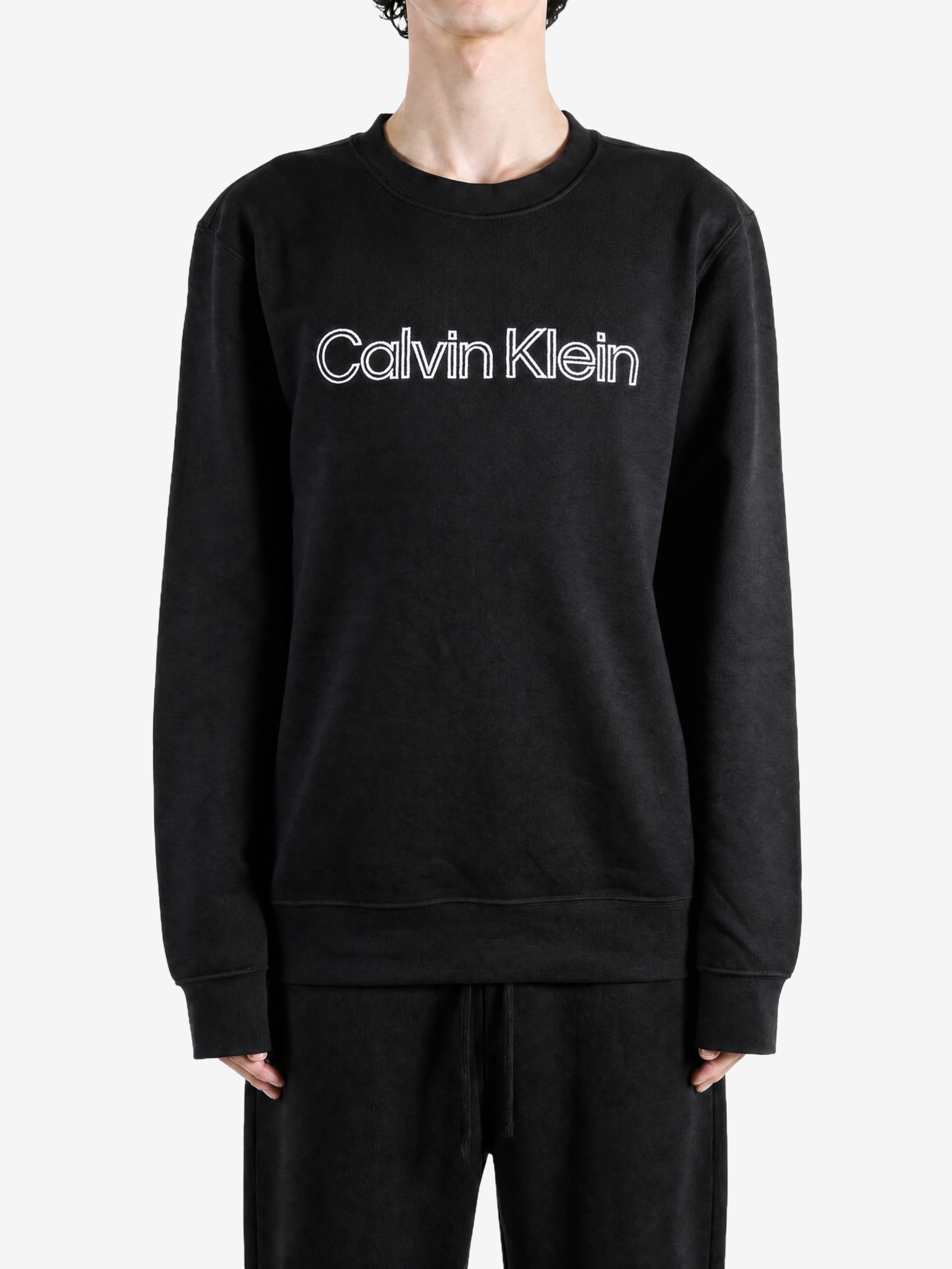 Black hoodie, front view