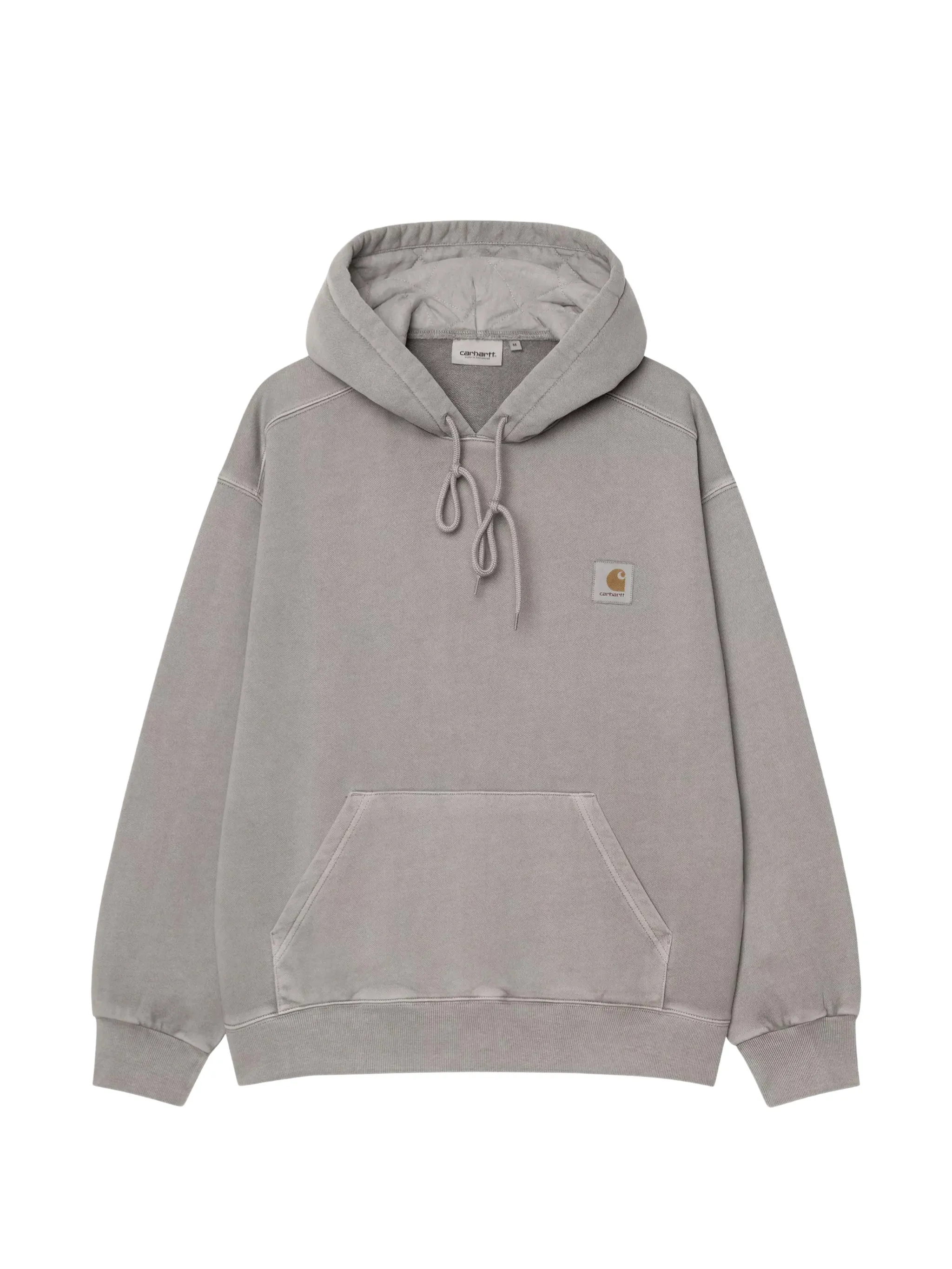 Grey hoodie, front view